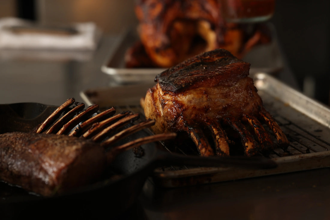 Cider Glazed Pork Rack Roast
