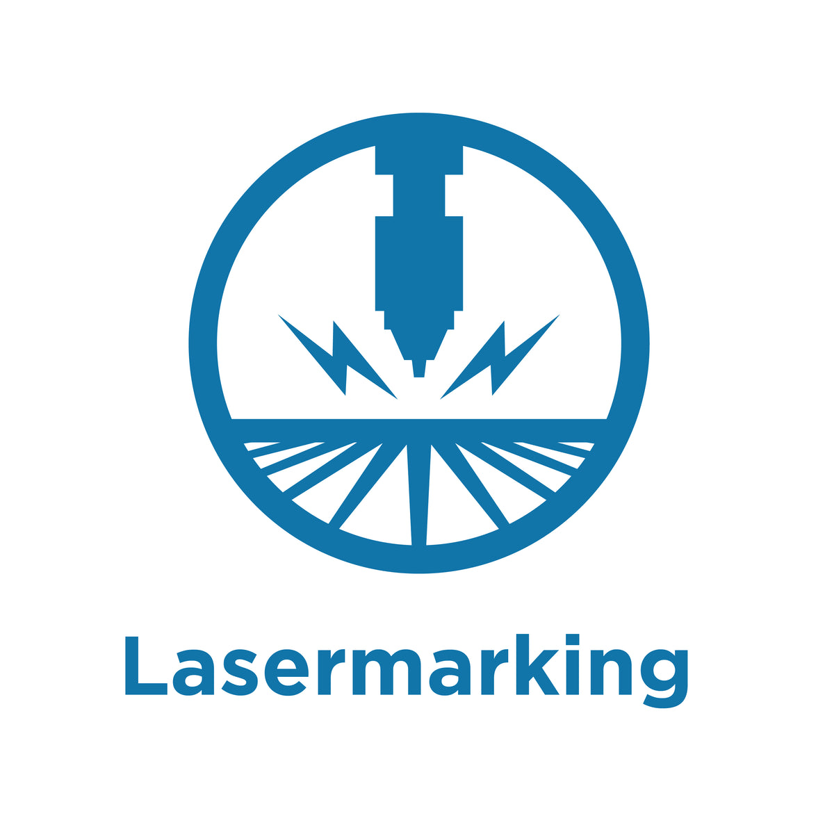 Blue Laser Marking Engraving Icon - Custom Knife Personalization | Benchmade Knife Co.