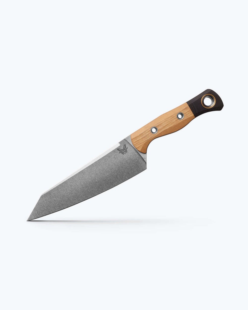 Benchmade Wildcoast Chef Knife with Stonewash Blade - Angled Side View | Benchmade Knife Co.