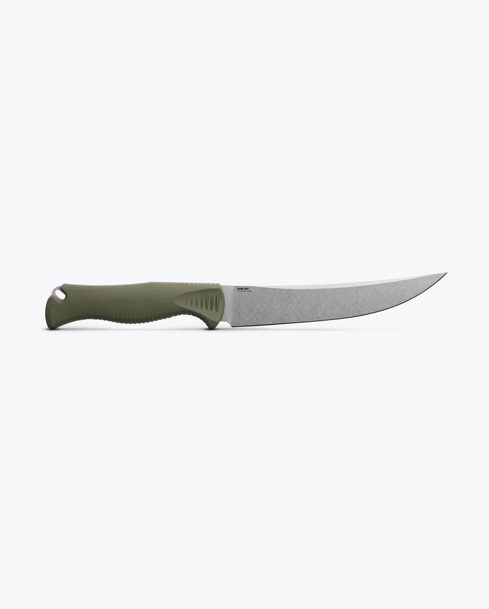 Meatcrafter® Dark Olive Santoprene® 6" Back Profile View | Benchmade Knife Co.
