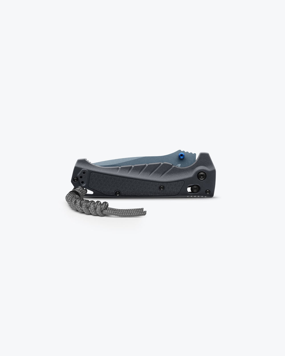 Benchmade Adira™ Tempest Gray Drop-Point - Closed Front View | Benchmade Knife Co.