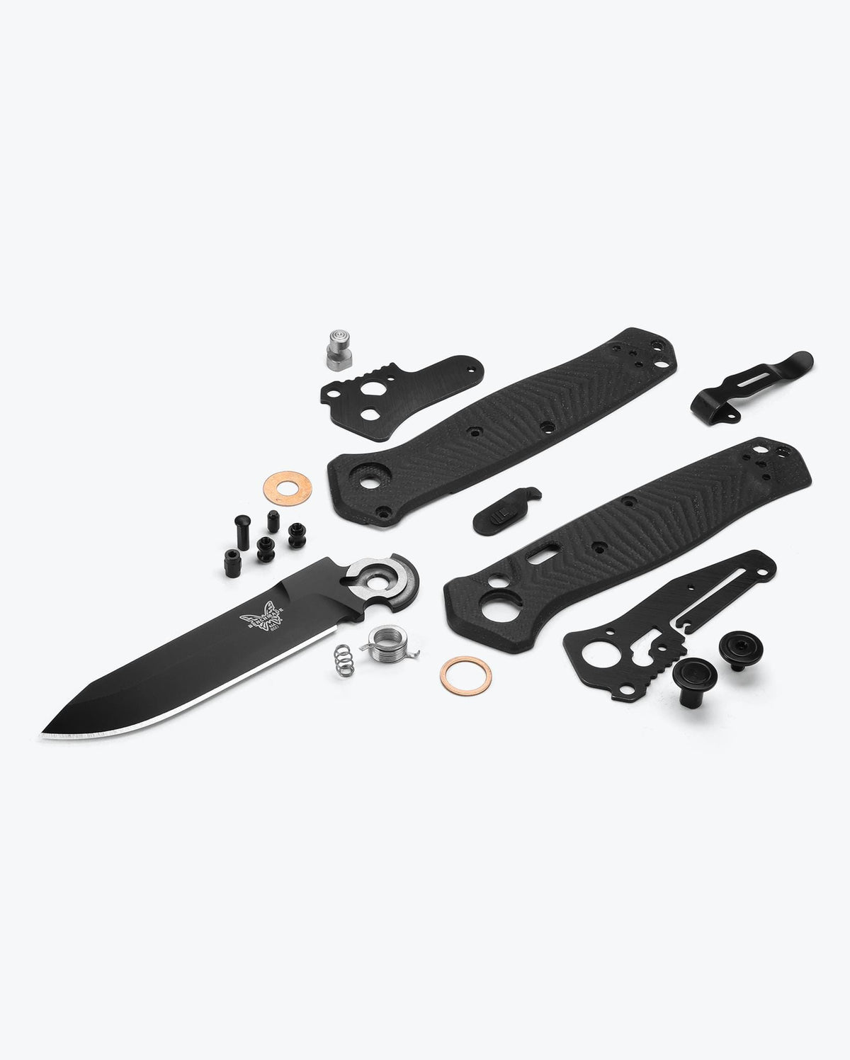 Benchmade Mediator 8551BK Components - Exploded Parts View | Benchmade Knife Co.
