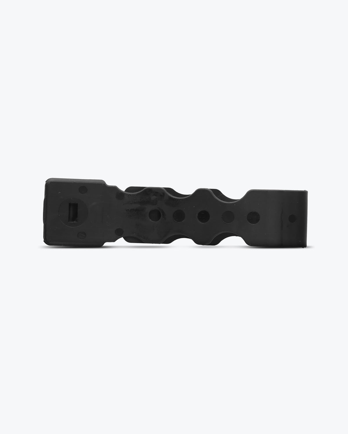 Black 7 Hook Pouch - Flat Front View Showing MOLLE Closure | Benchmade Knife Co.
