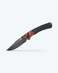 Crooked River Burnt Copper Black Micarta - Angled Profile Open | Benchmade Knife Co.