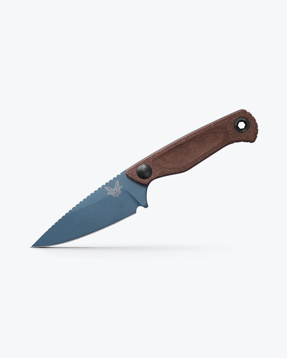 Benchmade Dacian Brown Canvas Micarta - Profile View | Benchmade Knife Co.