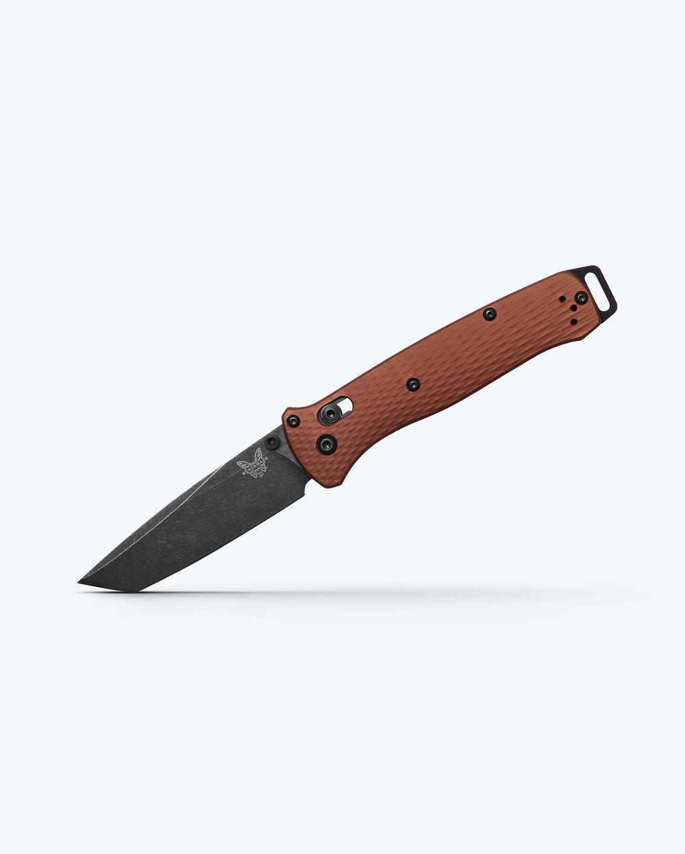 Bailout® Burnt Copper Aluminum BK Tanto - Side Profile Open | Benchmade Knife Co.