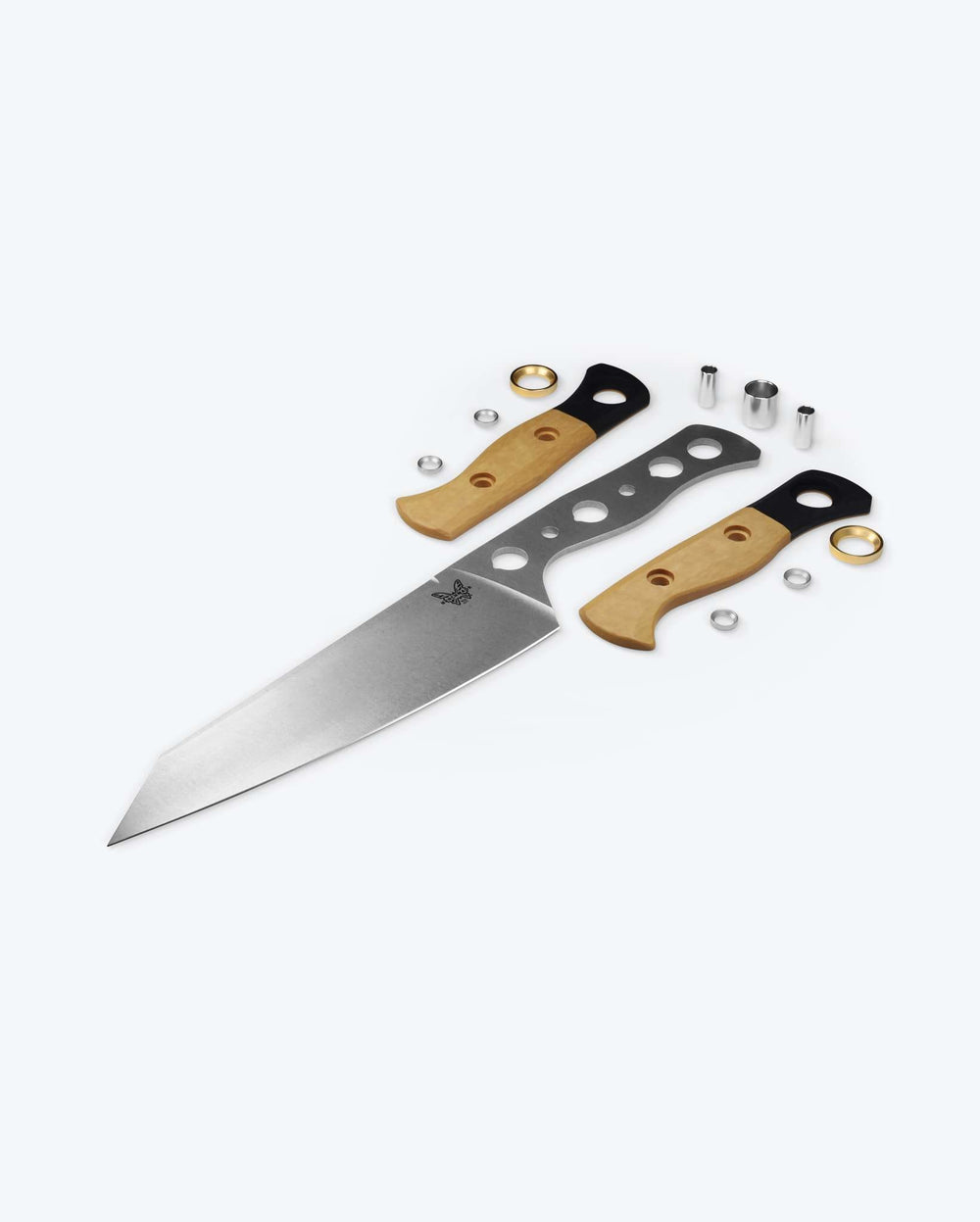 Benchmade Wildcoast Kitchen Knife Components - Exploded Assembly View | Benchmade Knife Co.