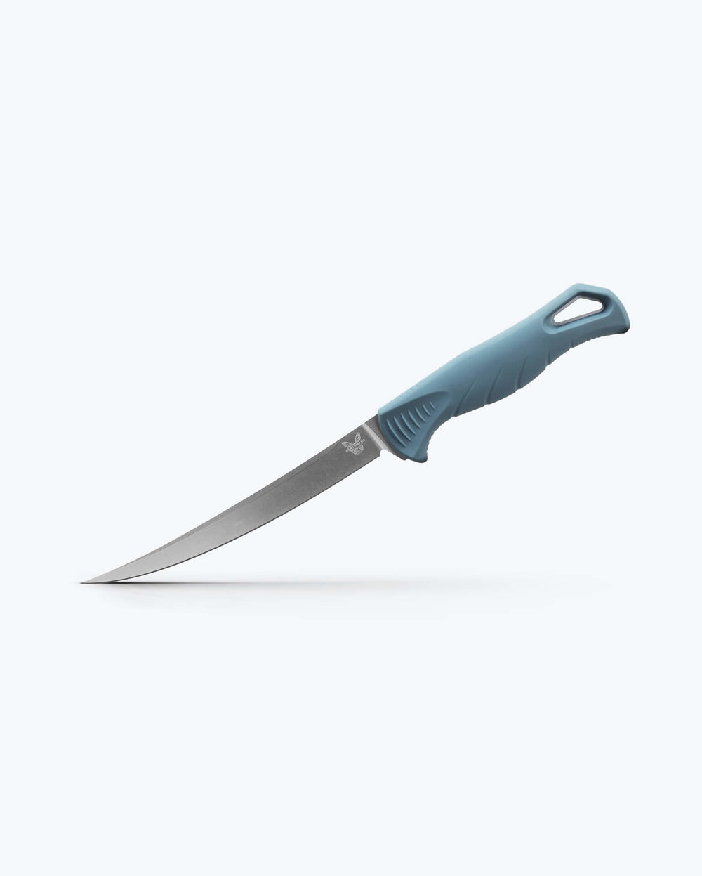 Benchmade Fishcrafter™ Depth Blue Santoprene® 5" Trailing Point Fillet Knife - Profile View | Benchmade Knife Co.
