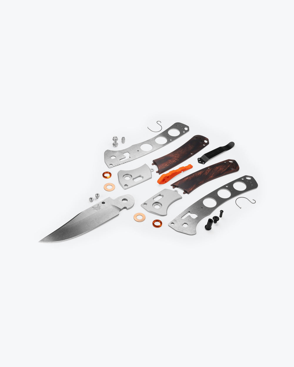 Benchmade Crooked River Components - Exploded Assembly View | Benchmade Knife Co.