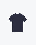 Navy BKC Women's Oversized Fit Tee - Back View | Benchmade Knife Co.