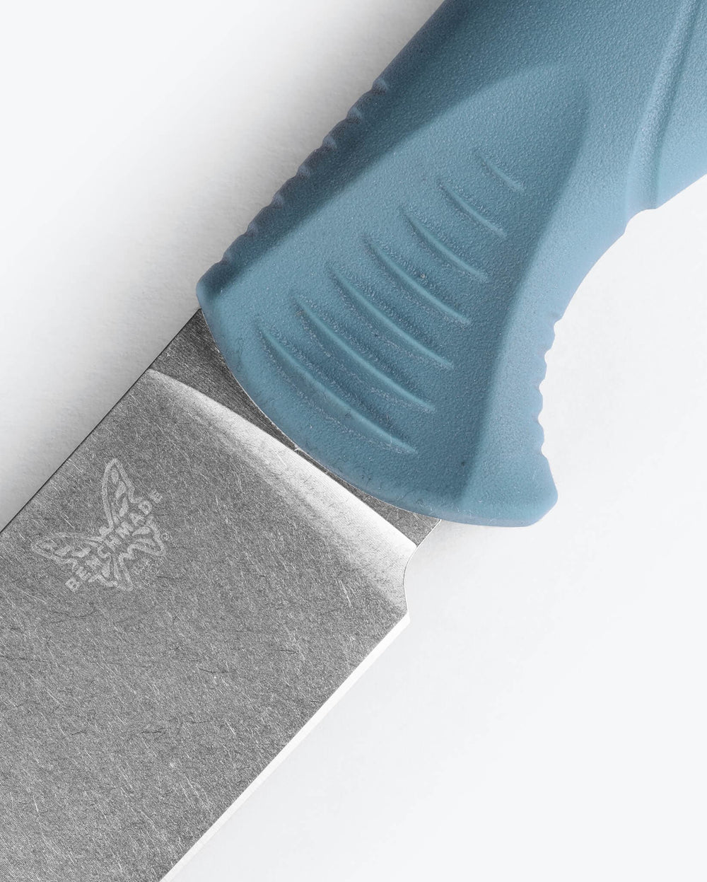Benchmade Fishcrafter™ 9" Trailing Point - Depth Blue Handle Detail Close-up | Benchmade Knife Co.