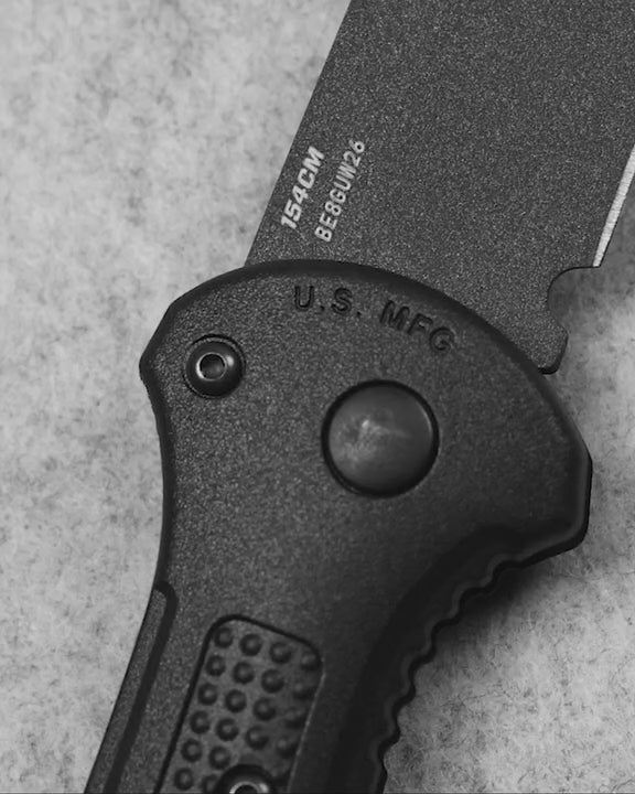 Product video showcasing knife features
