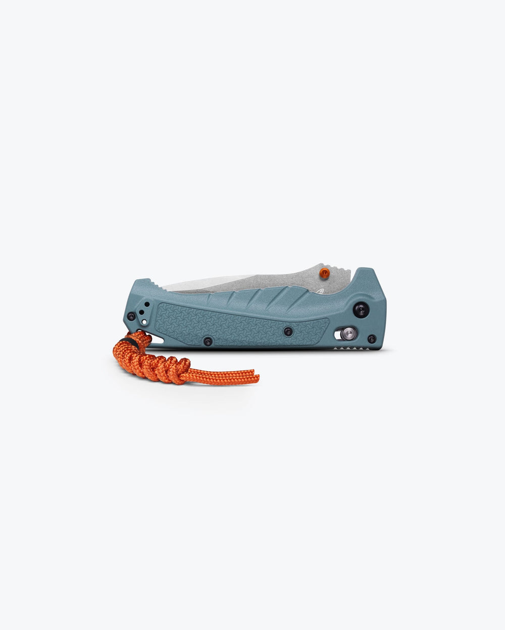 Benchmade Adira Depth Blue Grivory Drop-point Closed - Front Profile | Benchmade Knife Co.