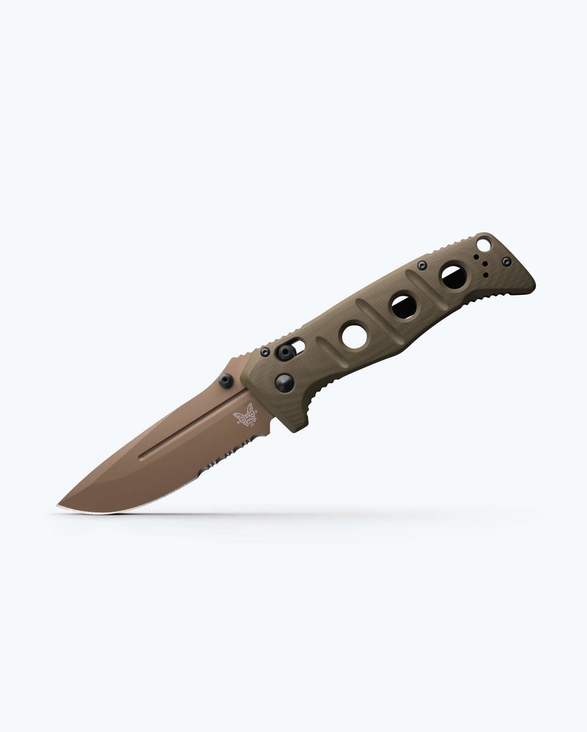 Second product image showing thAe knife angled tip down