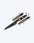 True Paring Knife OD Green - Exploded Parts View Components | Benchmade Knife Co.