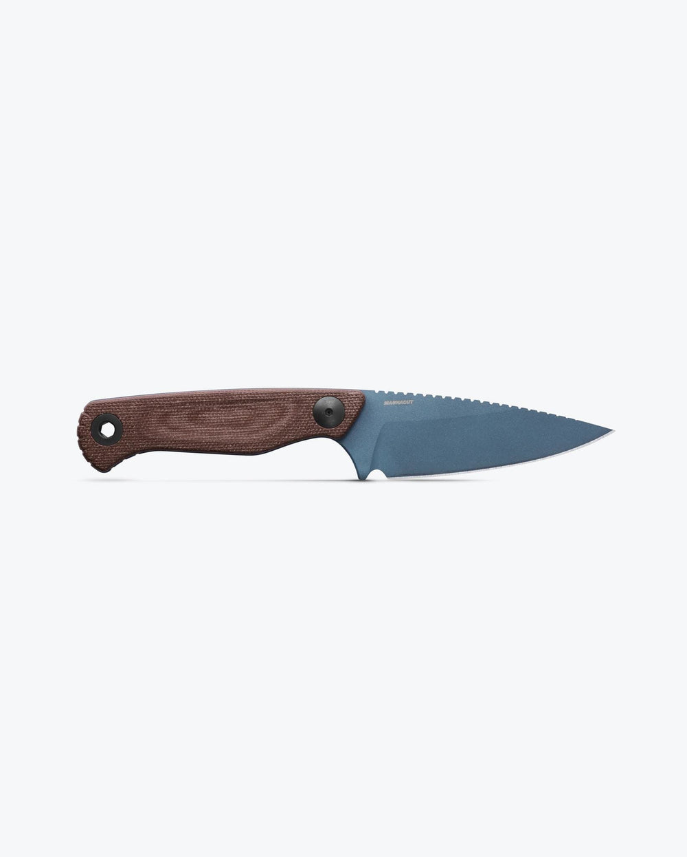 Benchmade Dacian Brown Canvas Micarta Fixed Blade - Reverse Side | Benchmade Knife Co.