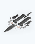Eighth product image showing an exploded view of the knife