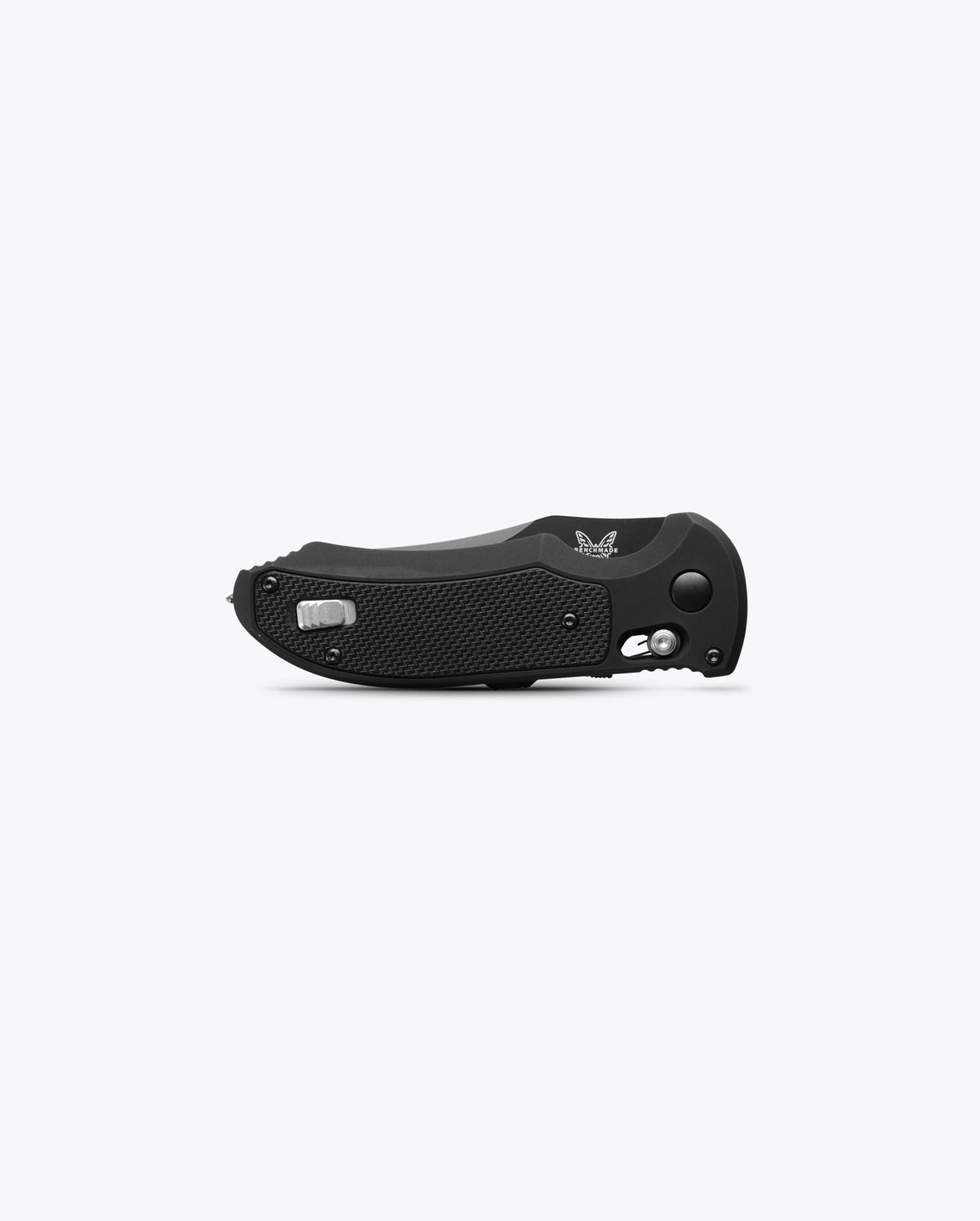 Auto Triage® Black Aluminum & G10 - Closed Front View | Benchmade Knife Co.