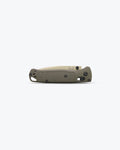 Bugout® Dark Olive Grivory - Profile View Closed | Benchmade Knife Co.