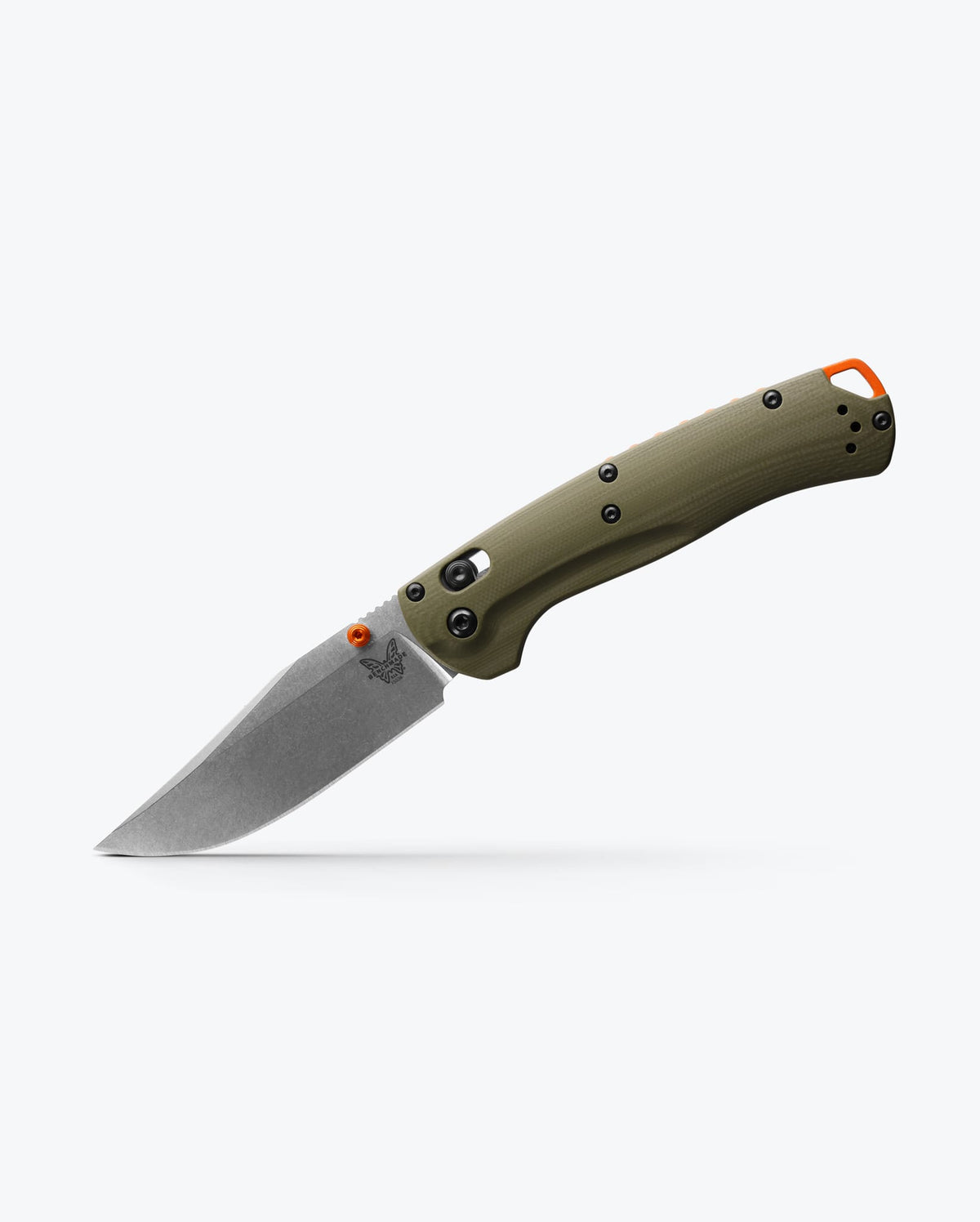 Benchmade Taggedout OD Green G10 Hunting Knife - Open Side Profile | Benchmade Knife Co.