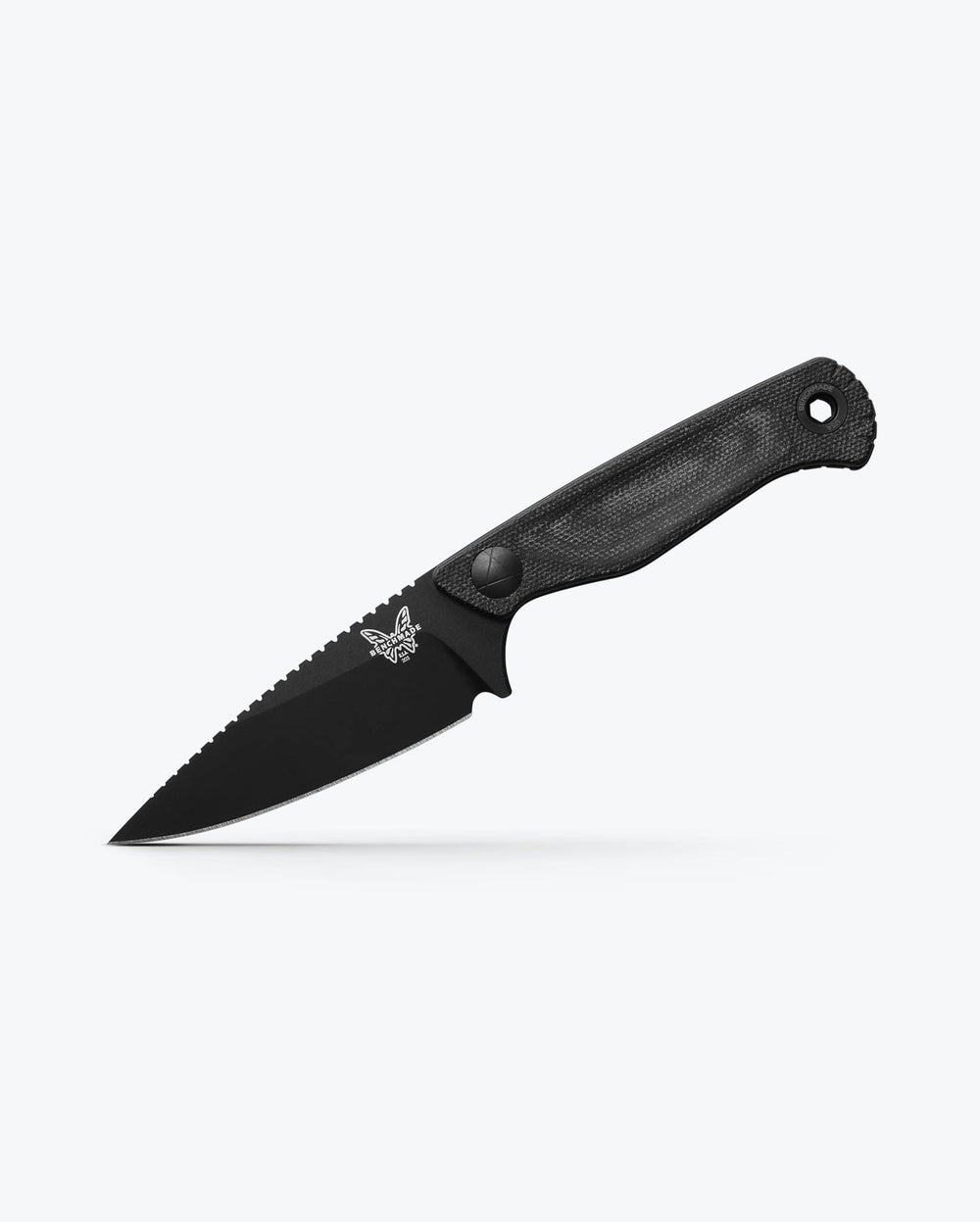 Dacian™ Black Micarta Tactical Knife - Side Profile | Benchmade Knife Co.