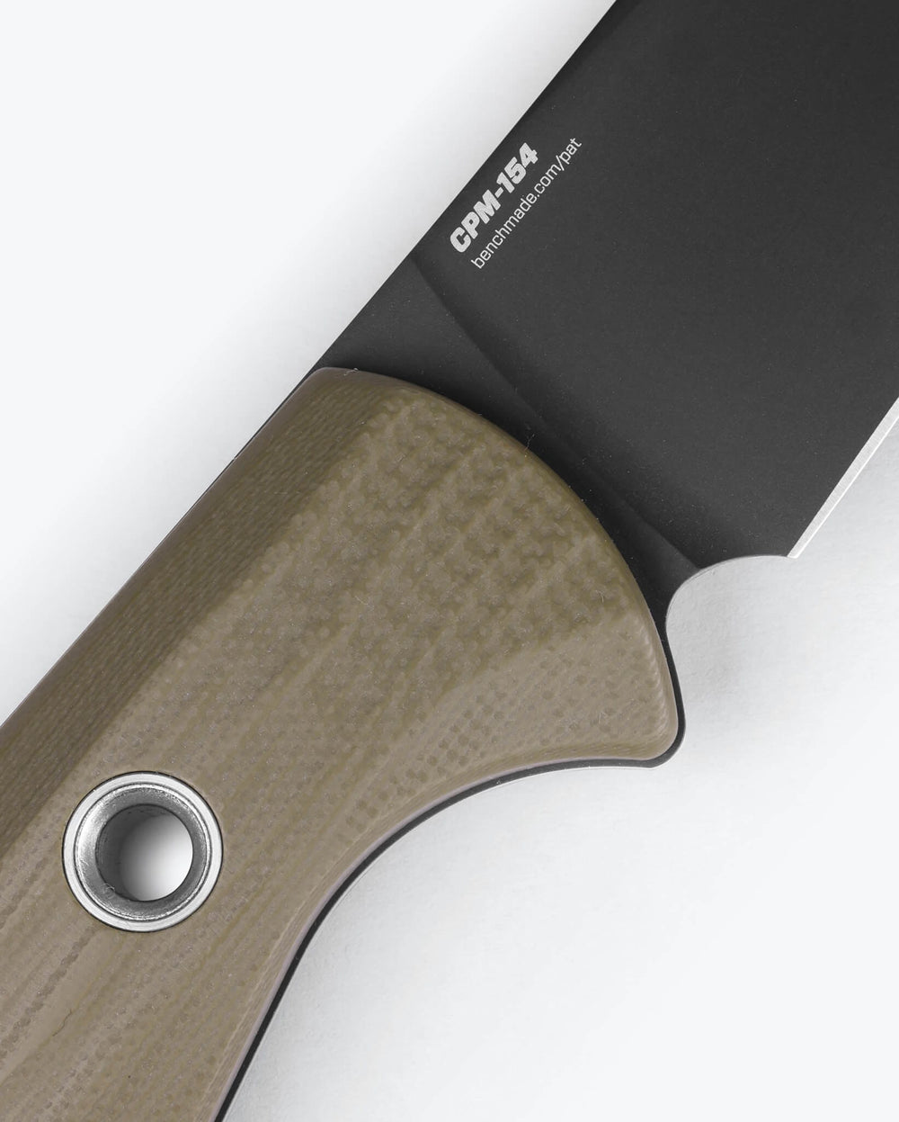 Meatcrafter® CPM-154 Steel Blade Close-Up - Handle Detail | Benchmade Knife Co.