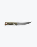 Benchmade Meatcrafter® OD Green G10 6" Trailing Point Fixed Blade - Back View Open | Benchmade Knife Co.