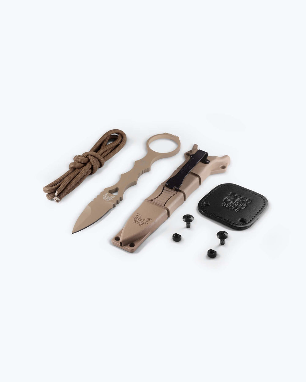 Sand Mini SOCP® Dagger - Complete Kit Components Exploded View | Benchmade Knife Co.